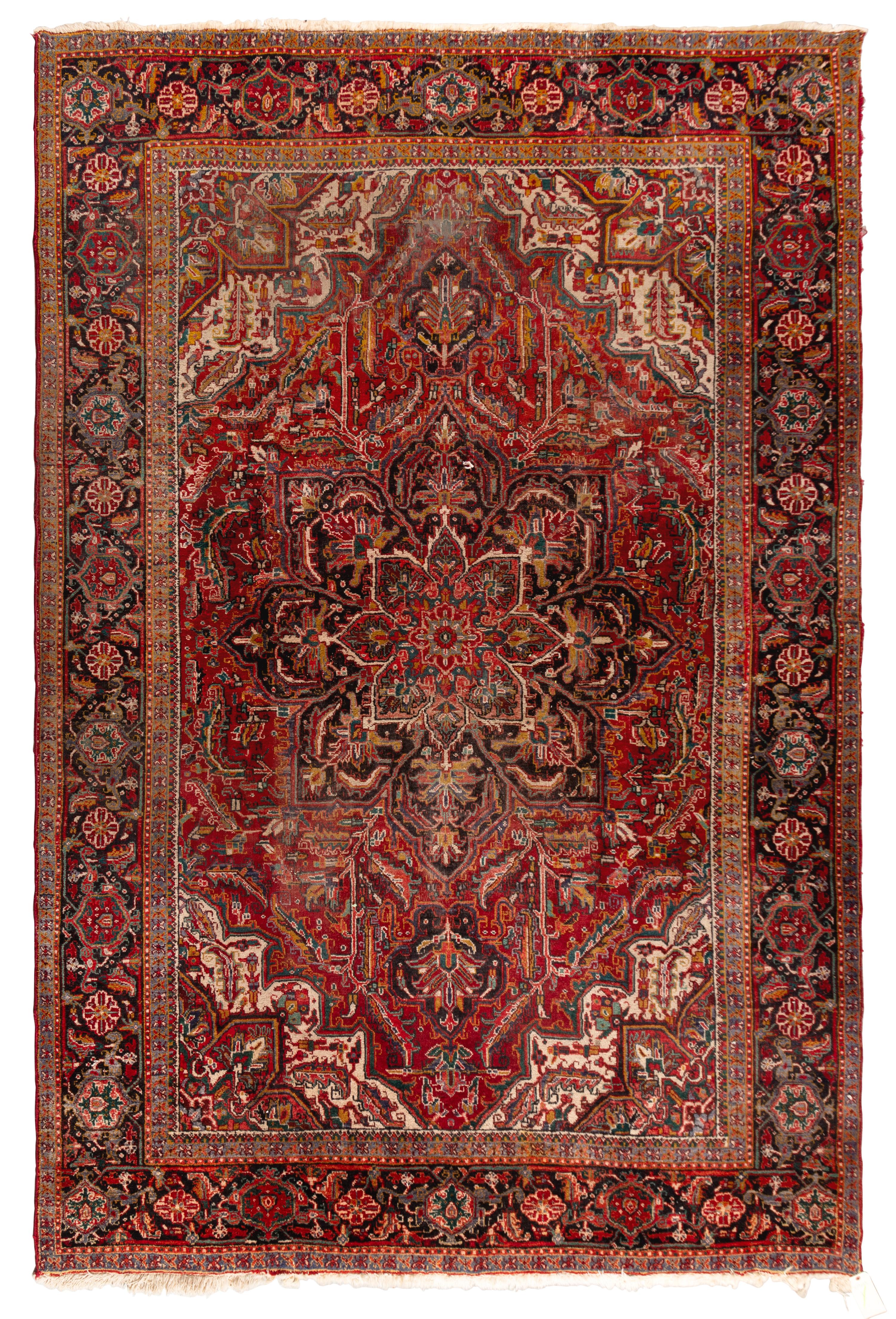 A Heriz Rug