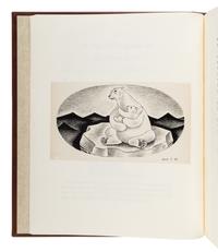 [LIMITED EDITIONS CLUB] -- [FRANCE, Anatole. Penguin Island .] TAYLOR, Richard (1902-1970). Cover title: "Set of Complete Illustrations for 'Penguin Island.' By Anatole France. Entered in the Limited Editions Contest by Richard Taylor." [New York, ca 1932-1933].