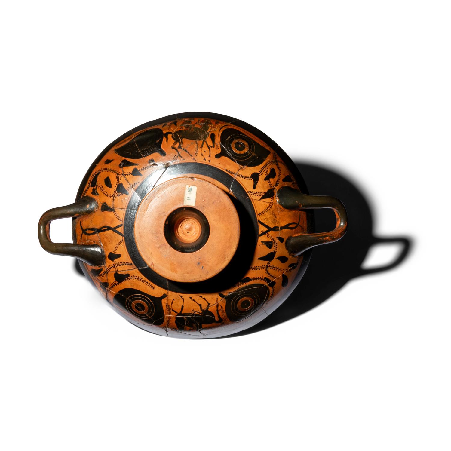 An Attic Black-Figured Eye Cup