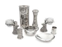 A Collection of Silver-Plate Table Articles — Late 19th Century and Later