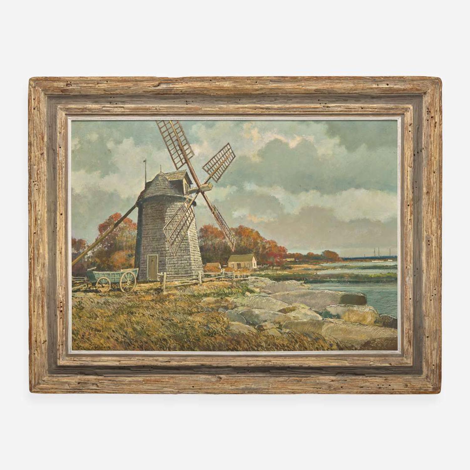Eric Sloane (American, 1905–1985) Cape Cod Windmill