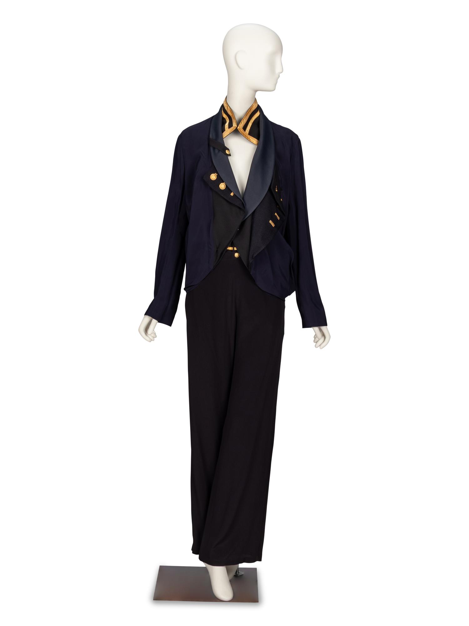 Nicolas Ghesquière for Balenciaga, Naval-Inspired Pant Ensemble NWT