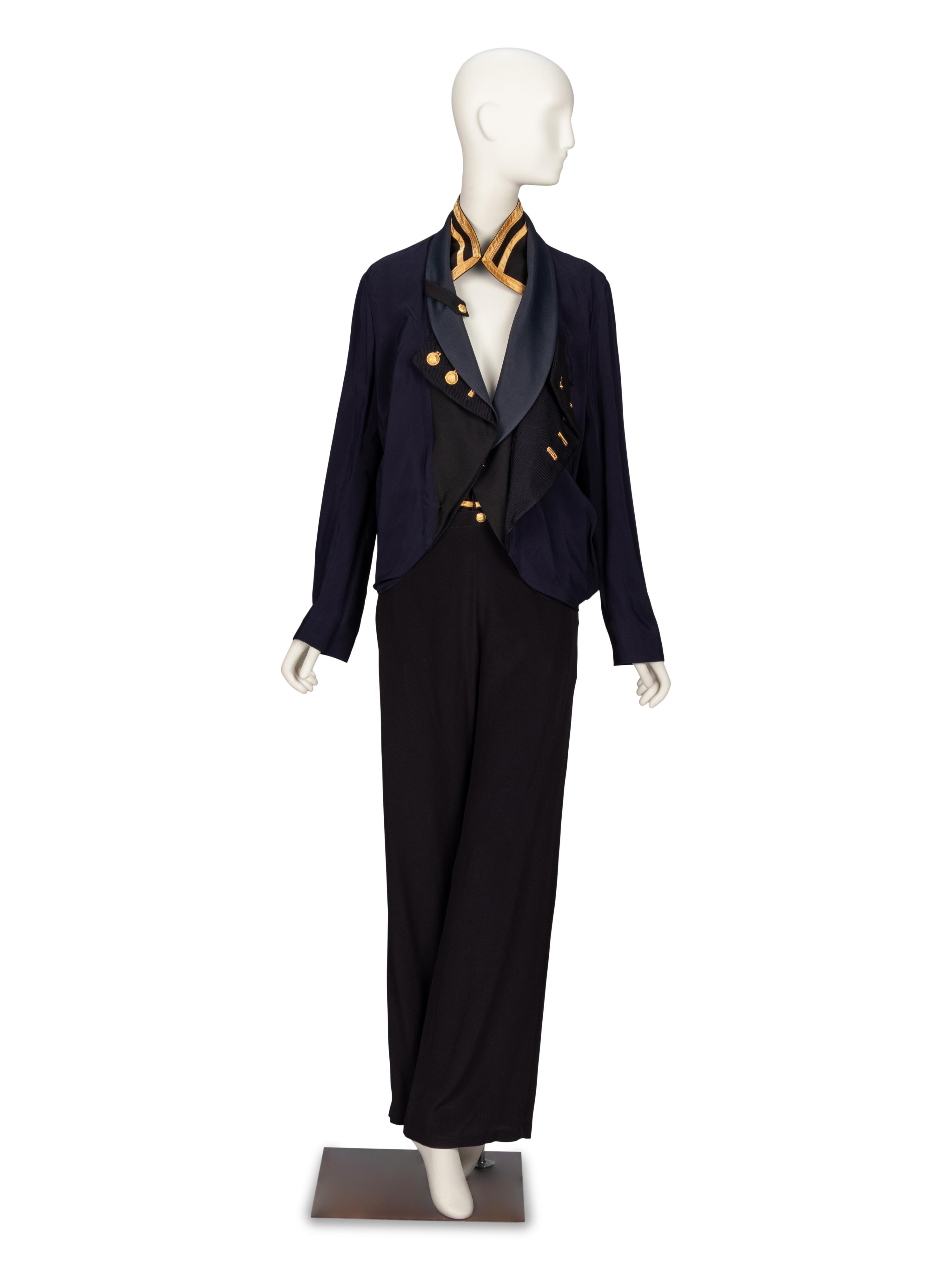 Nicolas Ghesquière for Balenciaga, Naval-Inspired Pant Ensemble NWT