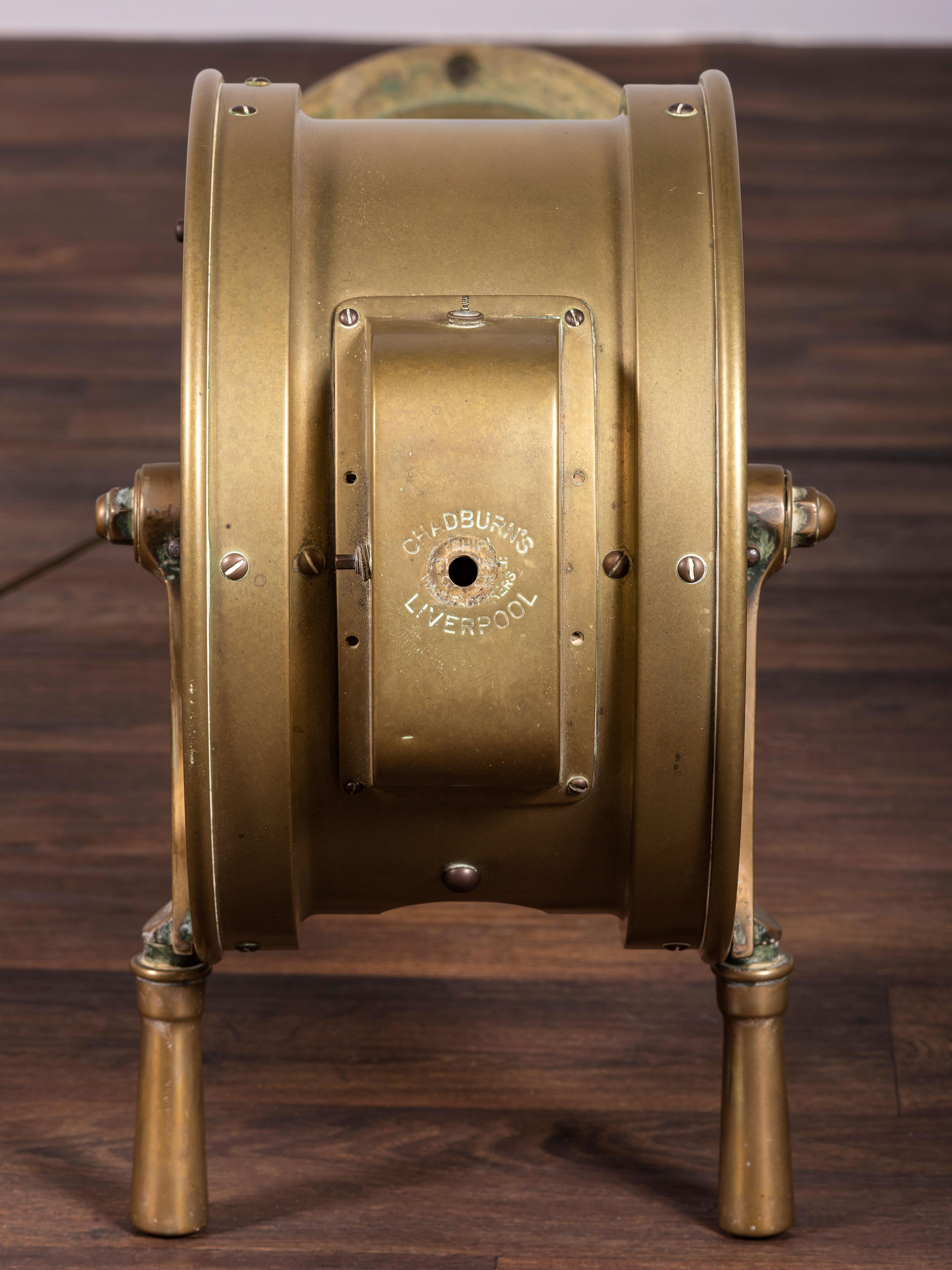A Chadburn's Brass Ship's Telegraph