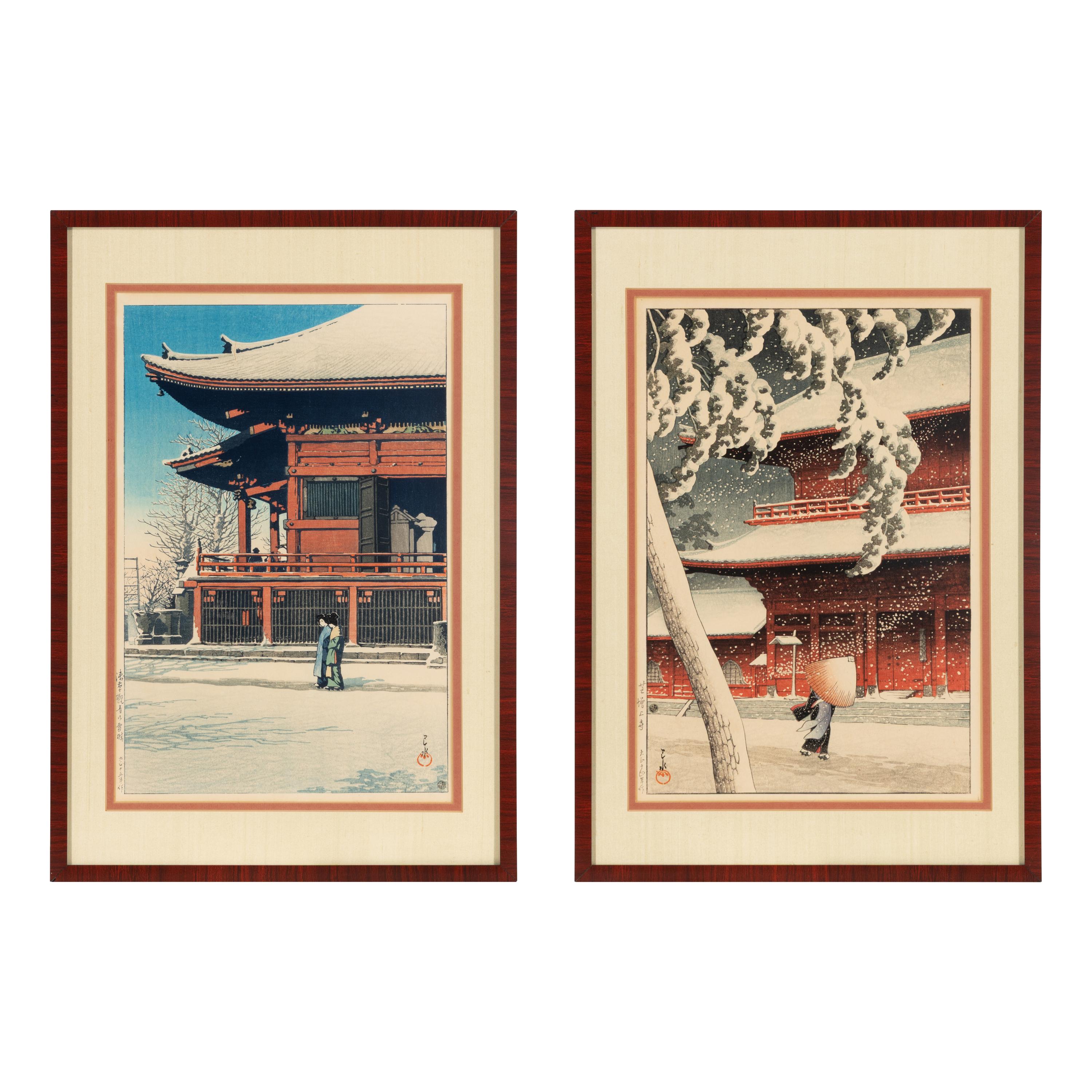 Kawase Hasui (Japanese, 1883-1957) — 川瀬巴水（日，1883-1957）