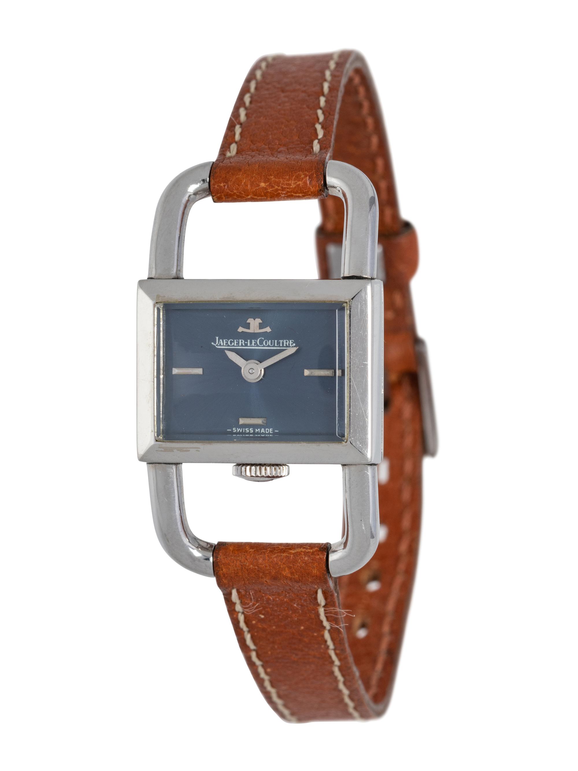 JAEGER-LeCOULTRE, STAINLESS STEEL WRISTWATCH