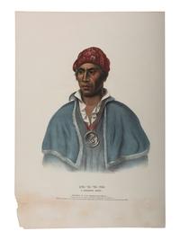McKENNEY, Thomas L. (1785-1859) & James Hall (1793-1868), after Charles Bird King (1785-1862) Qua-Ta-Wa-Pea. A Shawanoe Chief
