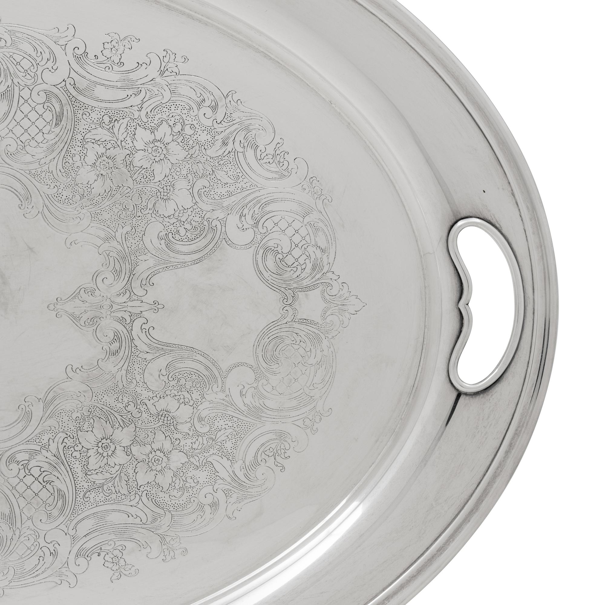 An American Silver Tray