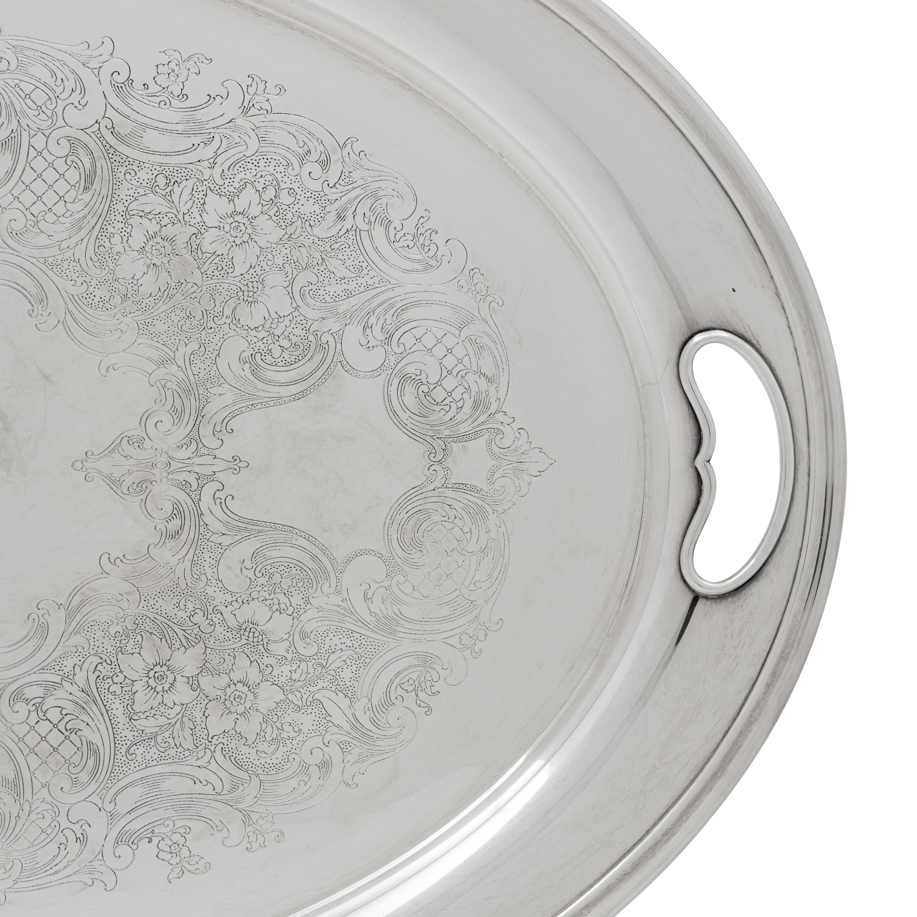 An American Silver Tray