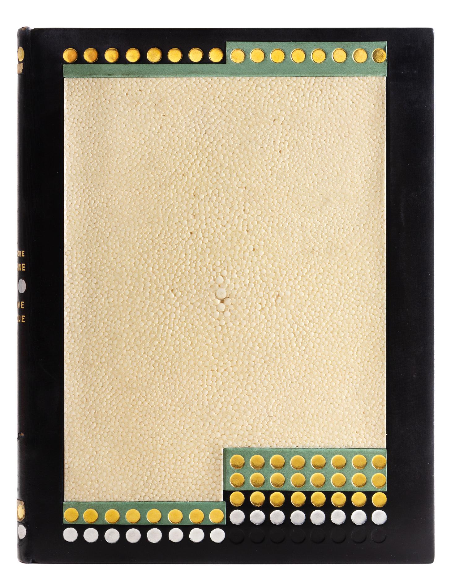 [BINDINGS]. [LÉOTARD, GENEVIÈVE - BINDER]. A group of 3 works in fine Art Deco bindings by Léotard.