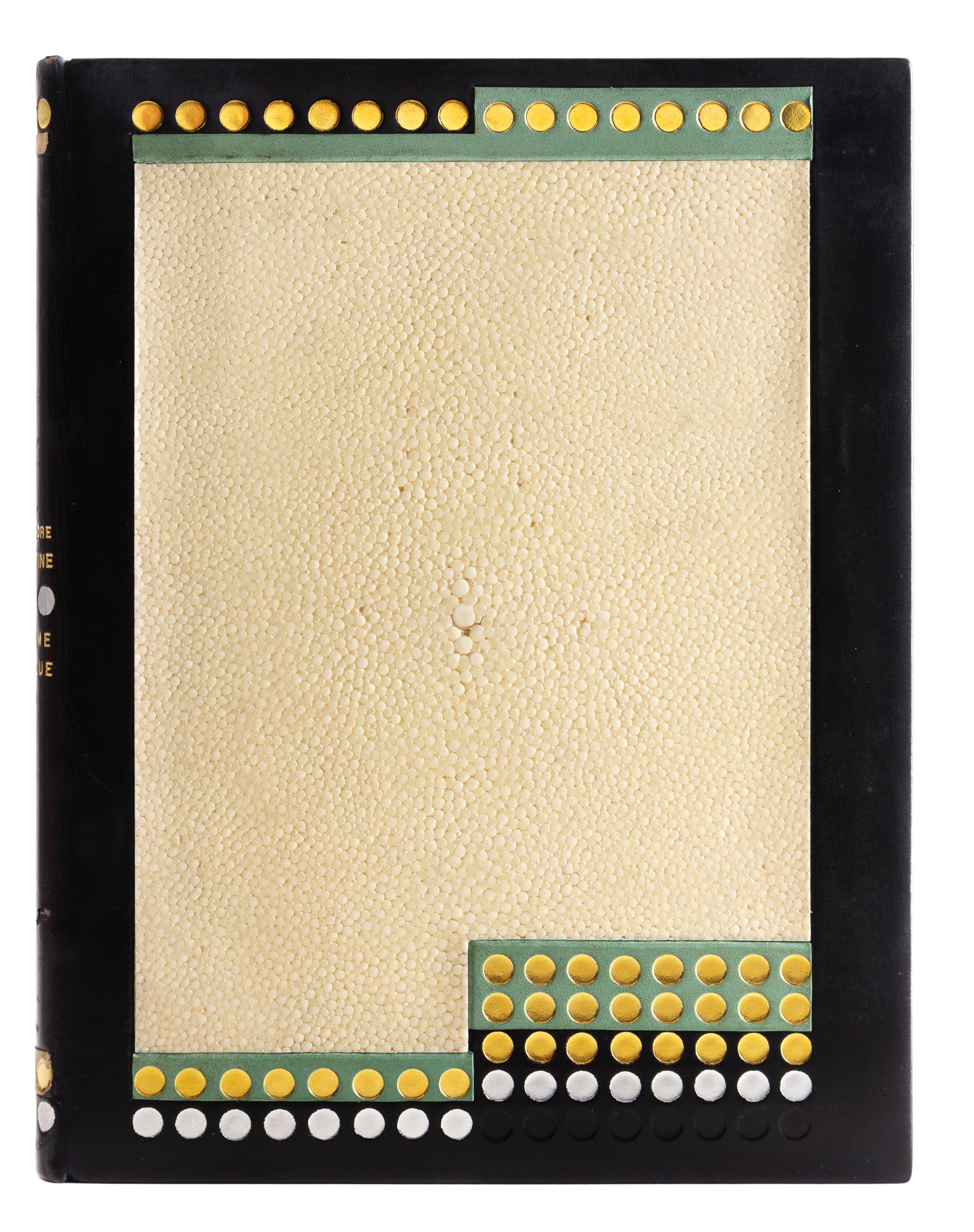 [BINDINGS]. [LÉOTARD, GENEVIÈVE - BINDER]. A group of 3 works in fine Art Deco bindings by Léotard.
