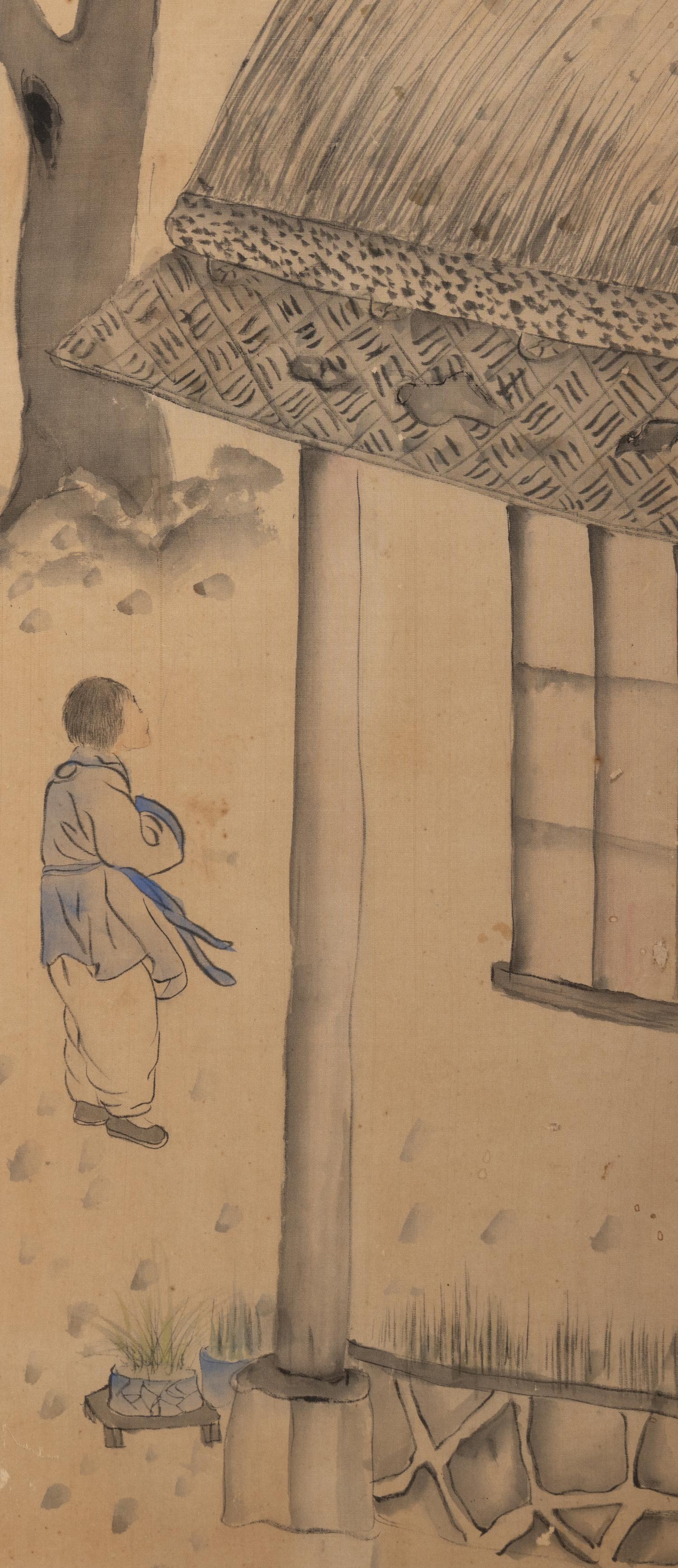 A Korean Ten-Panel Floor Screen