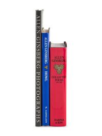 [GINSBERG, Allen (1926-1997)]. A group of 3 FIRST EDITIONS, comprising: