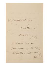 [ABOLITIONISTS]. JAY, John II (1817-1894). ALS ("John Jay"), to J. Dewitt Miller. 1877.