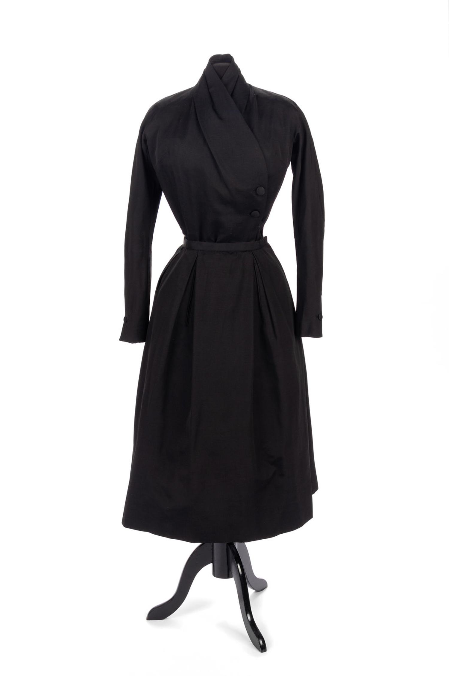 Attributed To: Christian Dior Haute Couture 'Stendhal' Dress, ca.1950