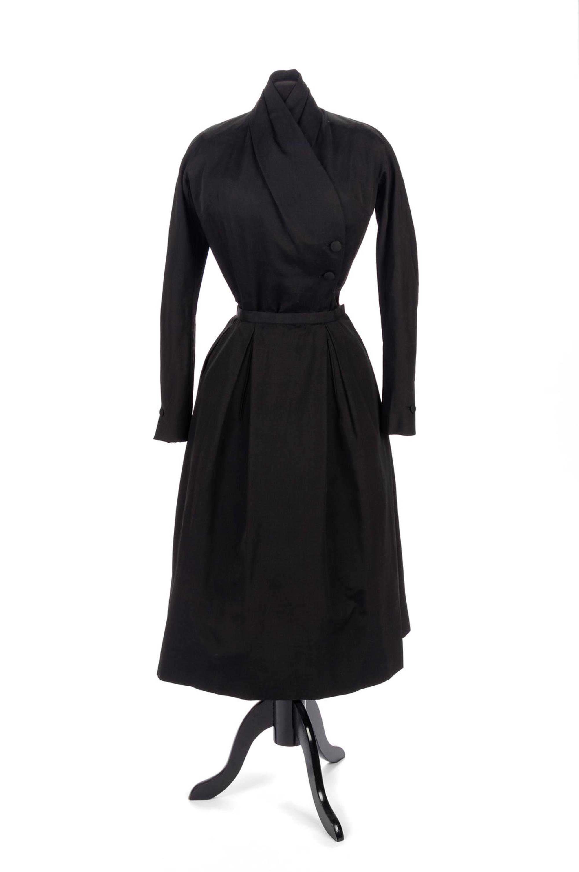Attributed To: Christian Dior Haute Couture 'Stendhal' Dress, ca.1950