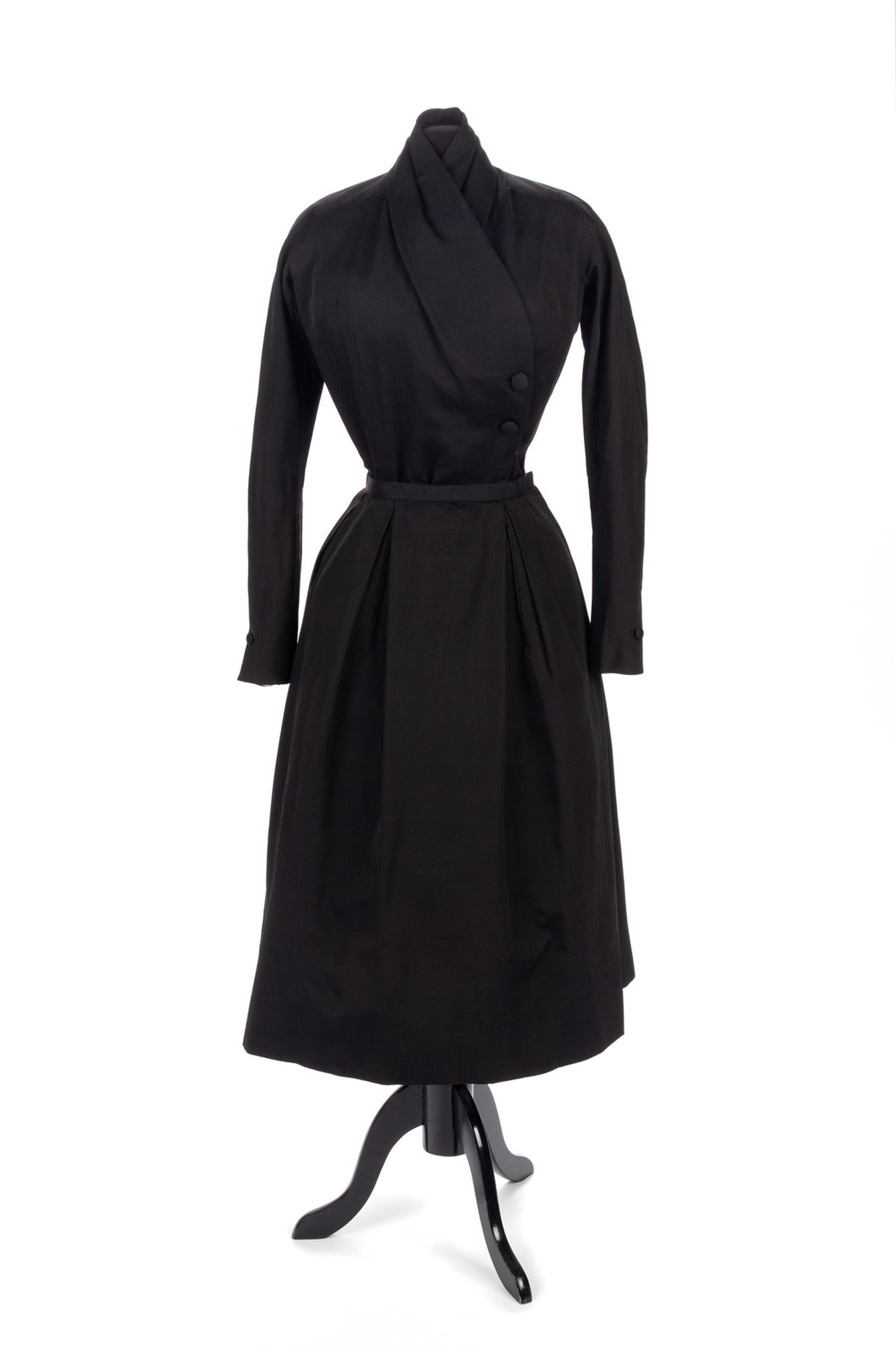 Attributed To: Christian Dior Haute Couture 'Stendhal' Dress, ca.1950