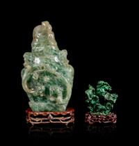 Two Chinese Hardstone Vessels