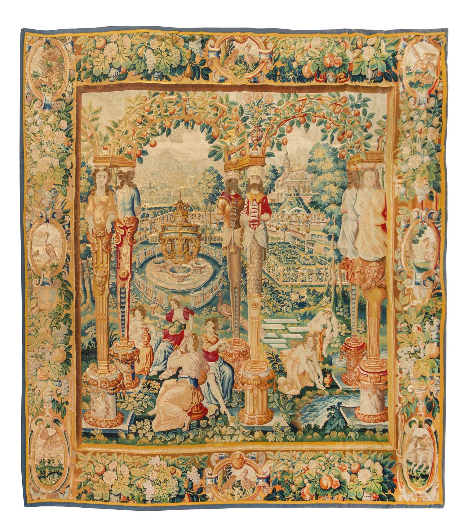 A Franco-Flemish Wool Tapestry