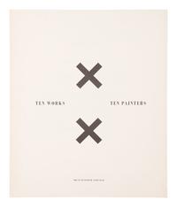 X + X (Ten Works by Ten Painters) (complete portfolio of ten including text pages and portfolio case), 1964
