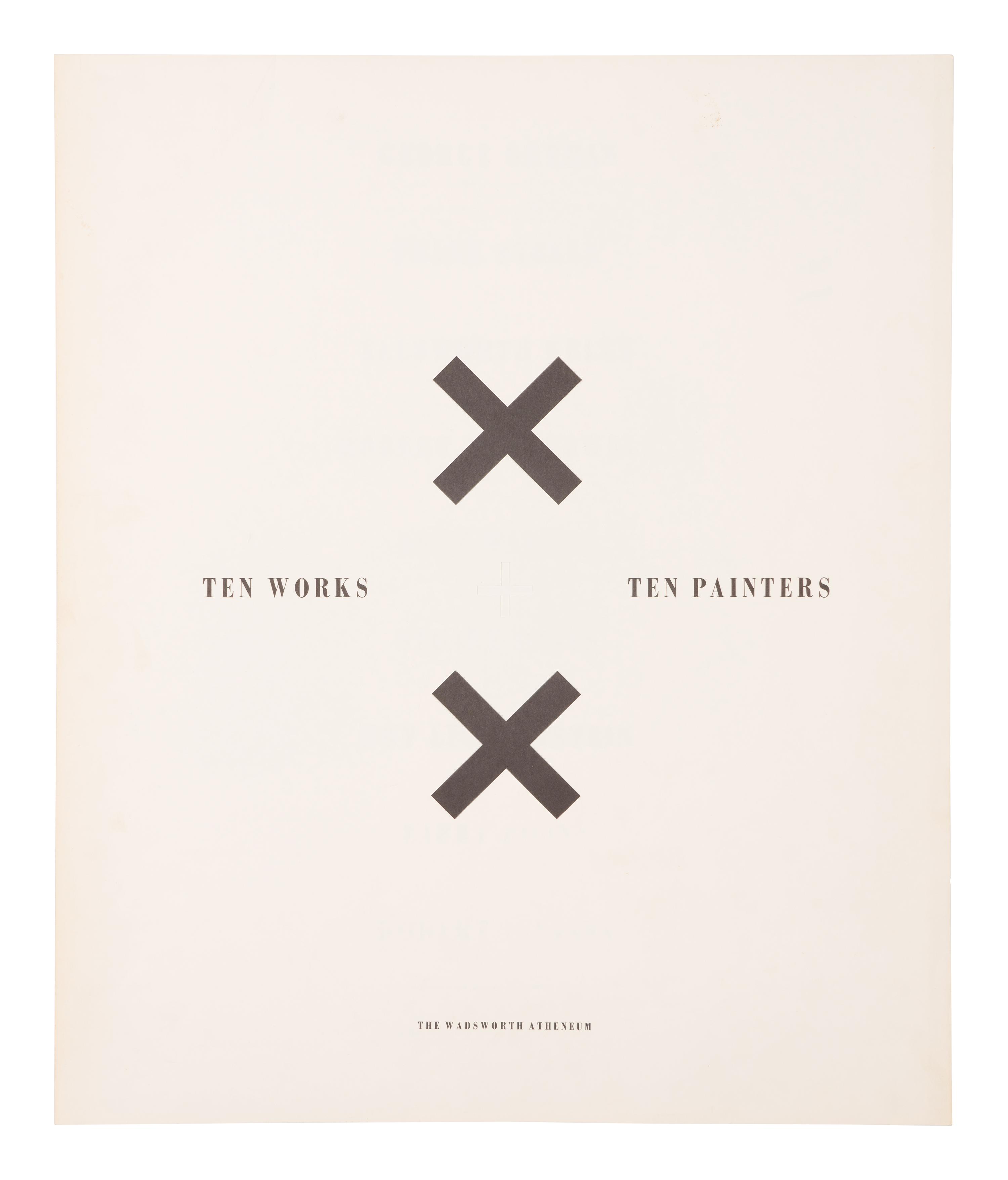 X + X (Ten Works by Ten Painters) (complete portfolio of ten including text pages and portfolio case), 1964