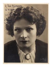 A Group of 5 Photographs, Photographic Postcards or Photographic Prints of Opera Singers from the 1930s
