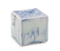 A Korean Blue and White Porcelain Water Dropper 19TH CENTURY Height 2 1/2 inches. — 19TH CENTURY