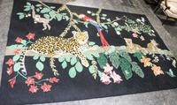 An American Hooked Rug 6 feet x 8 feet 9 inches. — 20TH CENTURY
