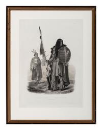 BODMER, Karl (1809-1893). ACKERMAN & Co., publisher. Assiniboin Indians .