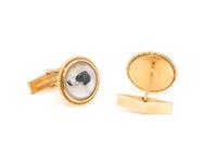 ESSEX CRYSTAL CUFFLINKS