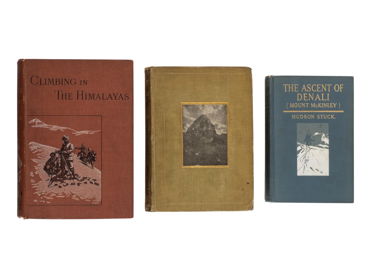 [Mountaineering] Group of 3 First Editions