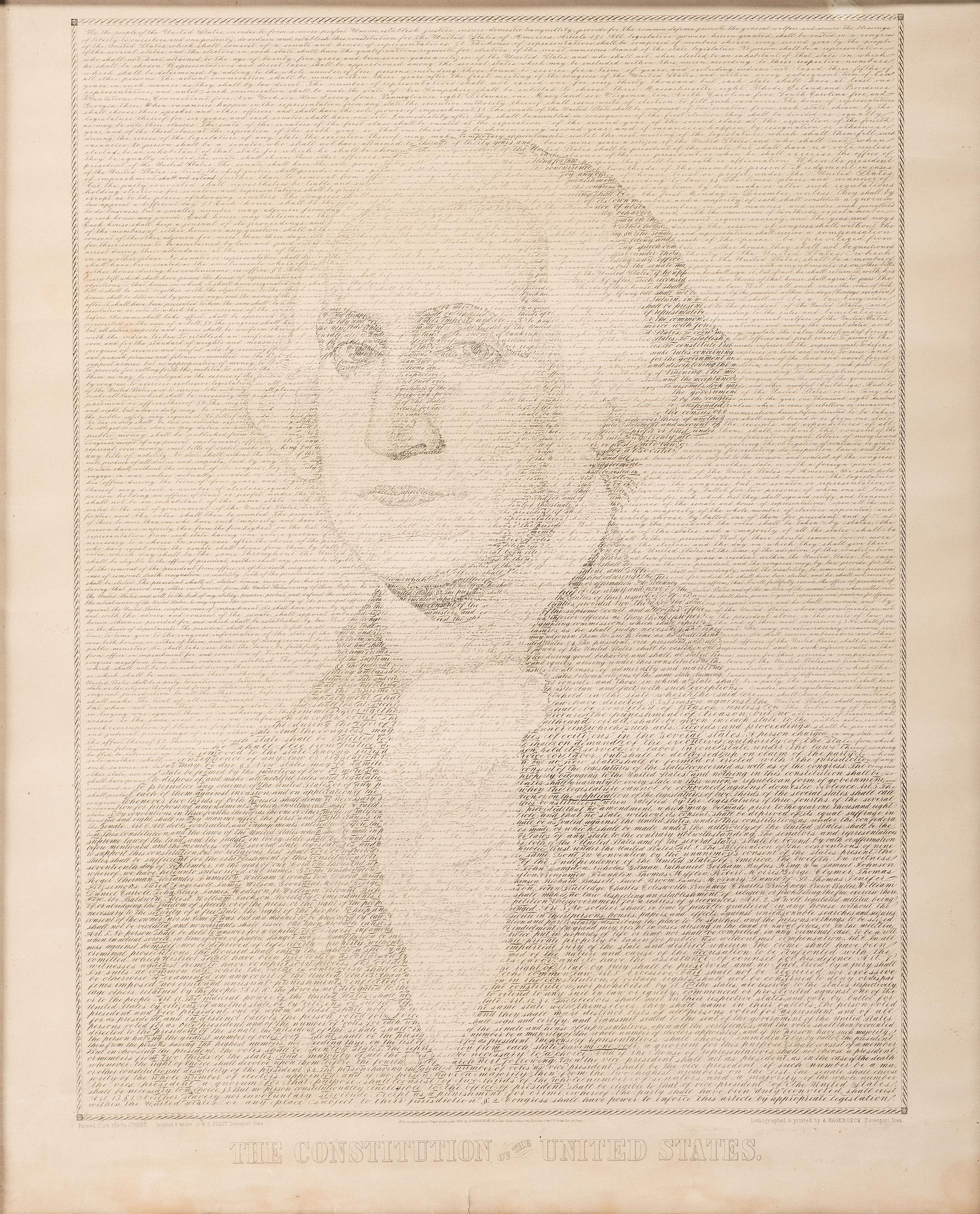 William Henry Pratt (American, 1882-1893), after Gilbert Stuart (American, 1755-1828)