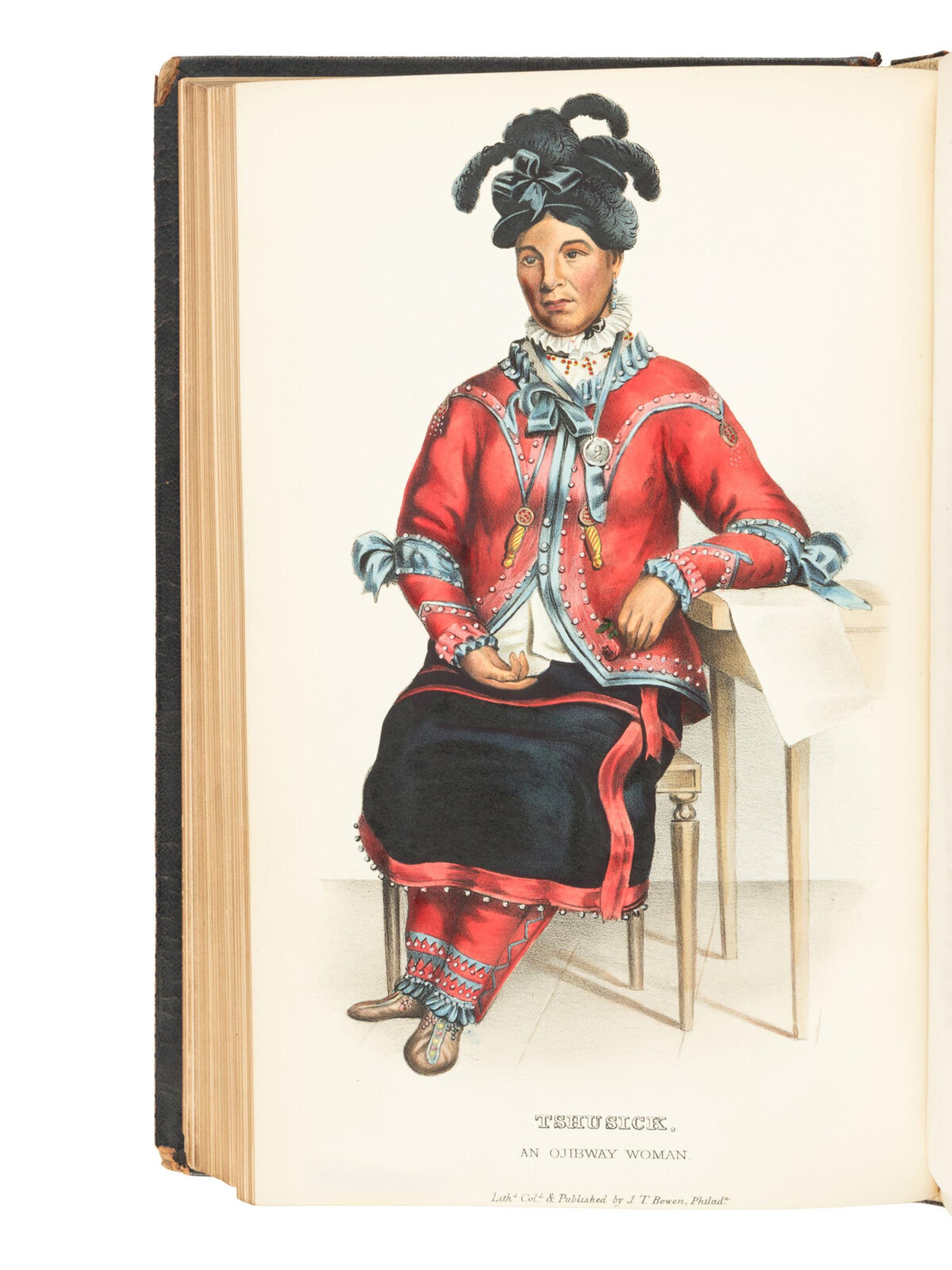 McKenney, Thomas L. (1785-1859) and James Hall (1793-1868). History of the Indian Tribes of North America . Philadelphia: J.T. Bowen, 1848-1850.