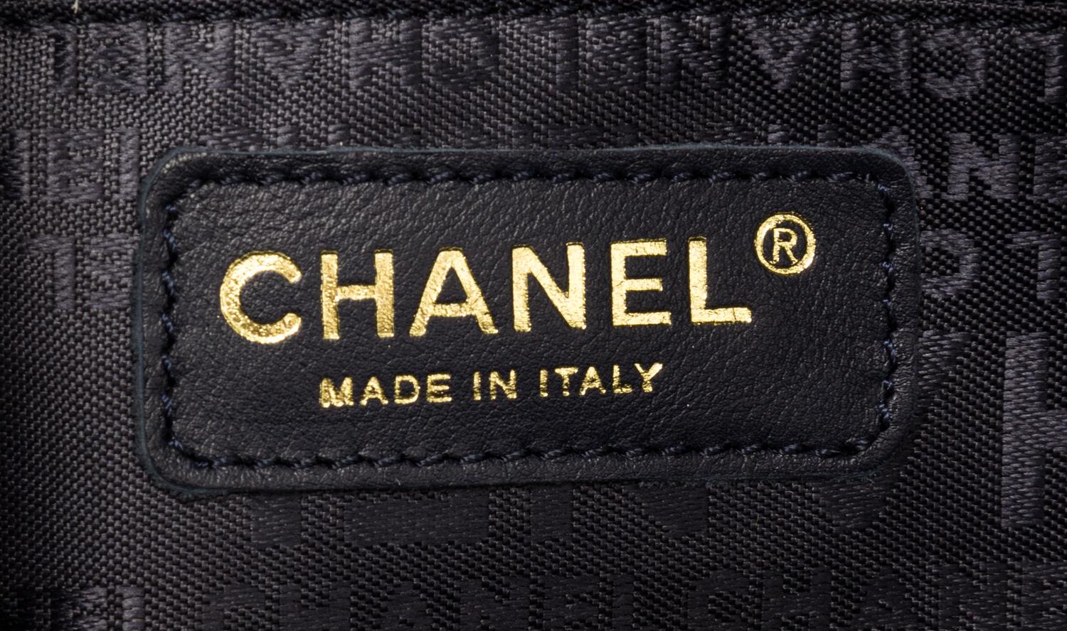 A Chanel Blue Suede Quilted Bowling Bag, 11" x 6.5" x 4.5".