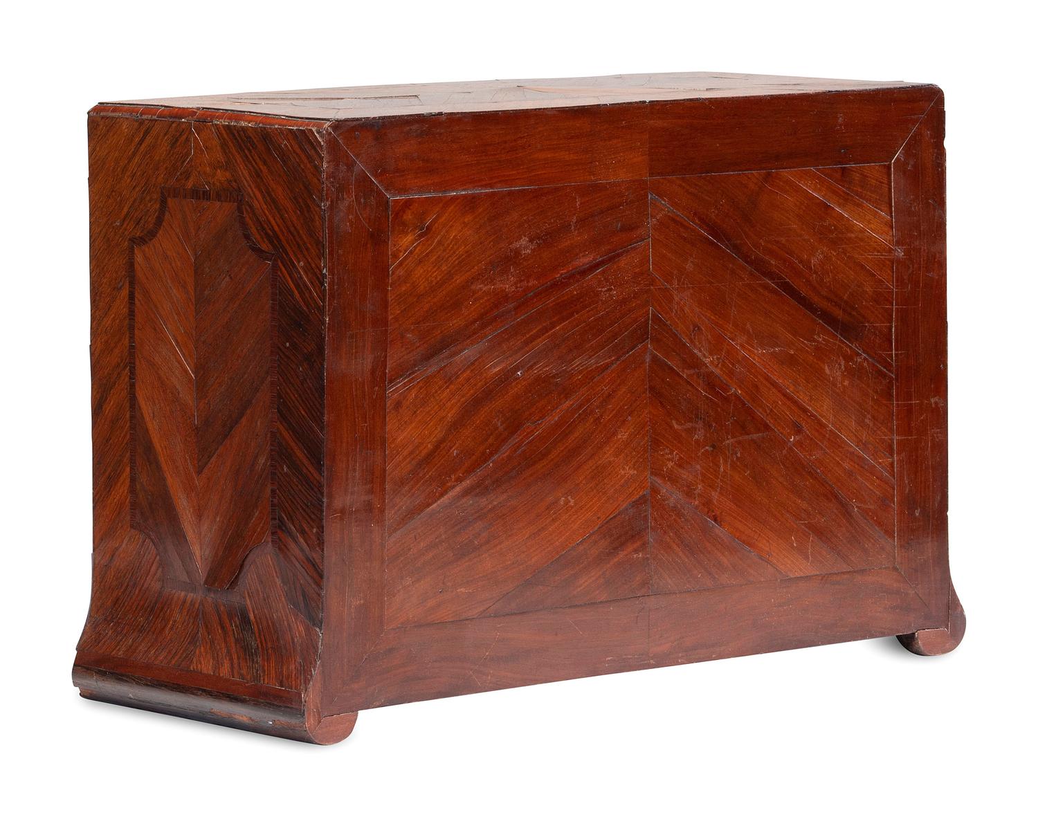 An American Mahogany Tambour Cabinet