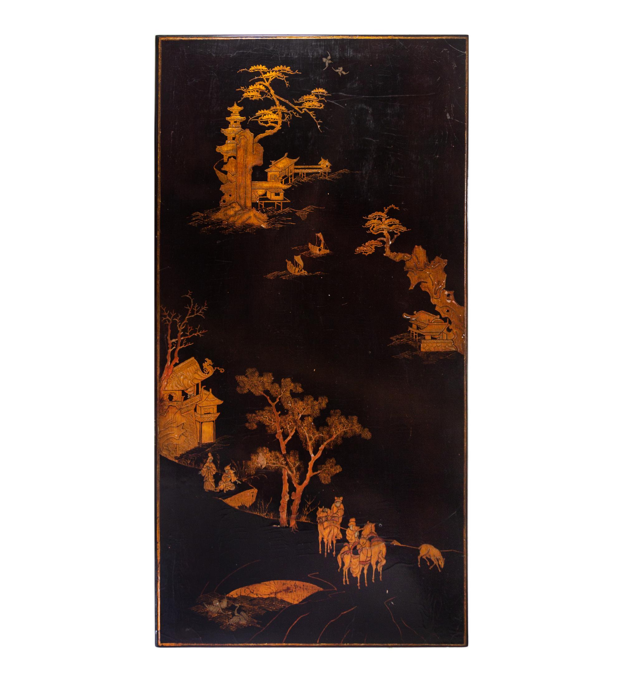 A Japanese Export Lacquer Low Table