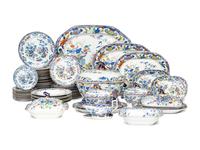 A Mason’s Bamboo Ironstone Dinner Service