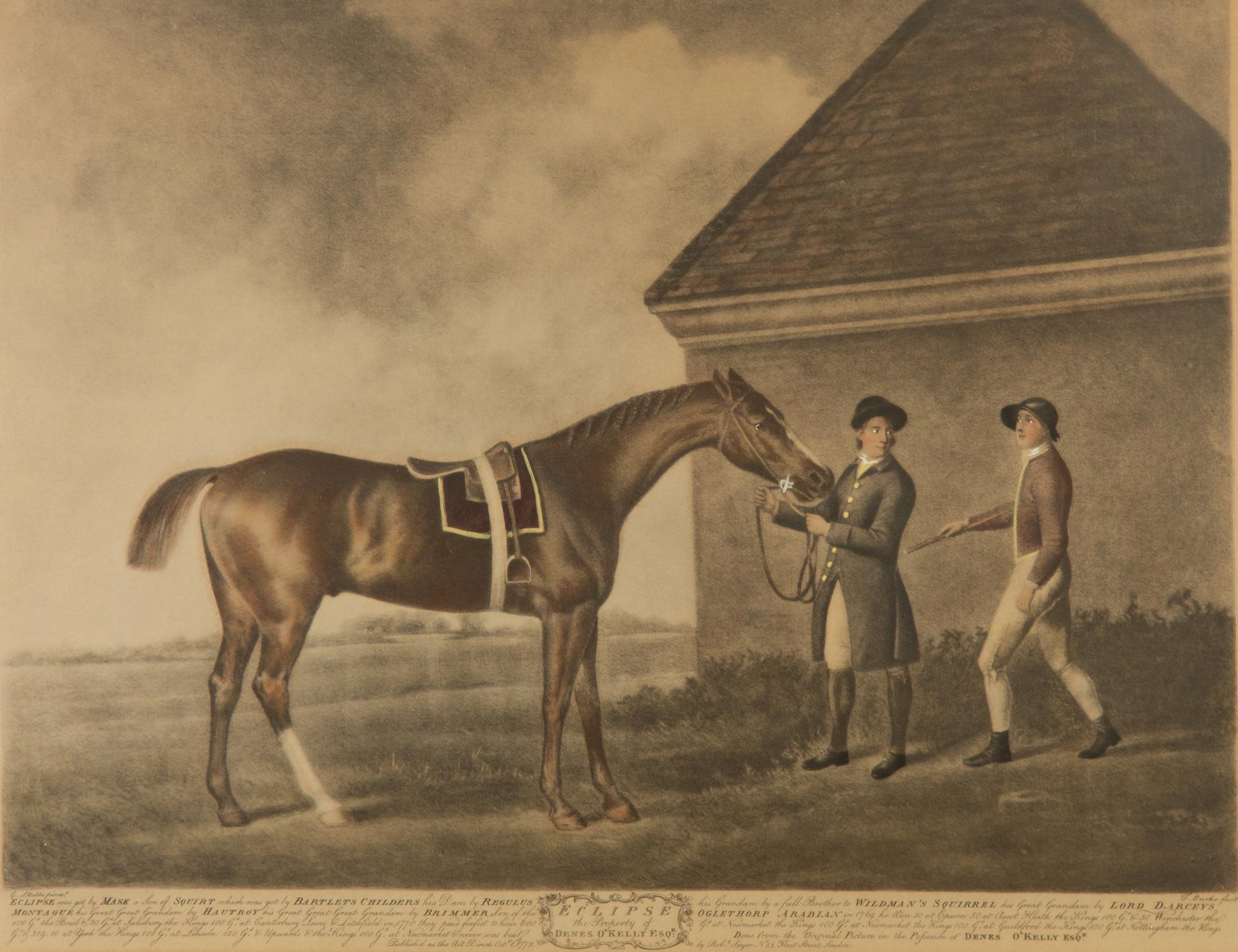 A Set of Four Equestrian Prints