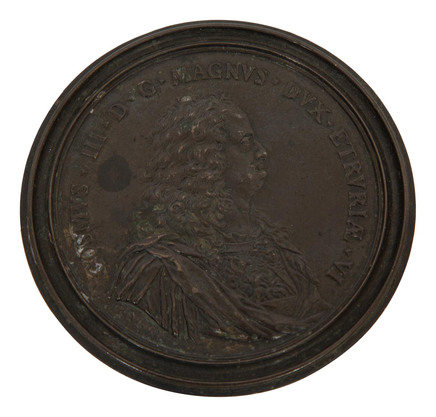 Five Bronze Portrait Medallions