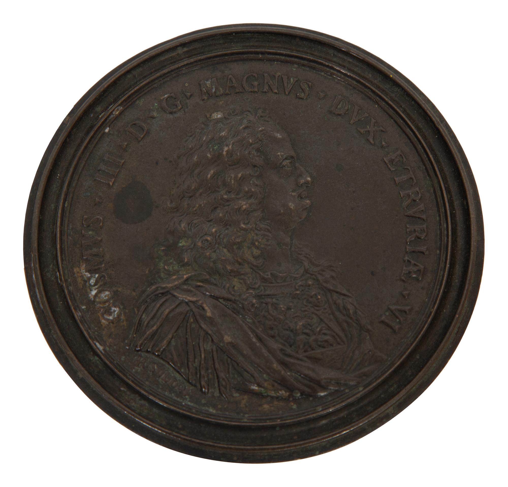 Five Bronze Portrait Medallions