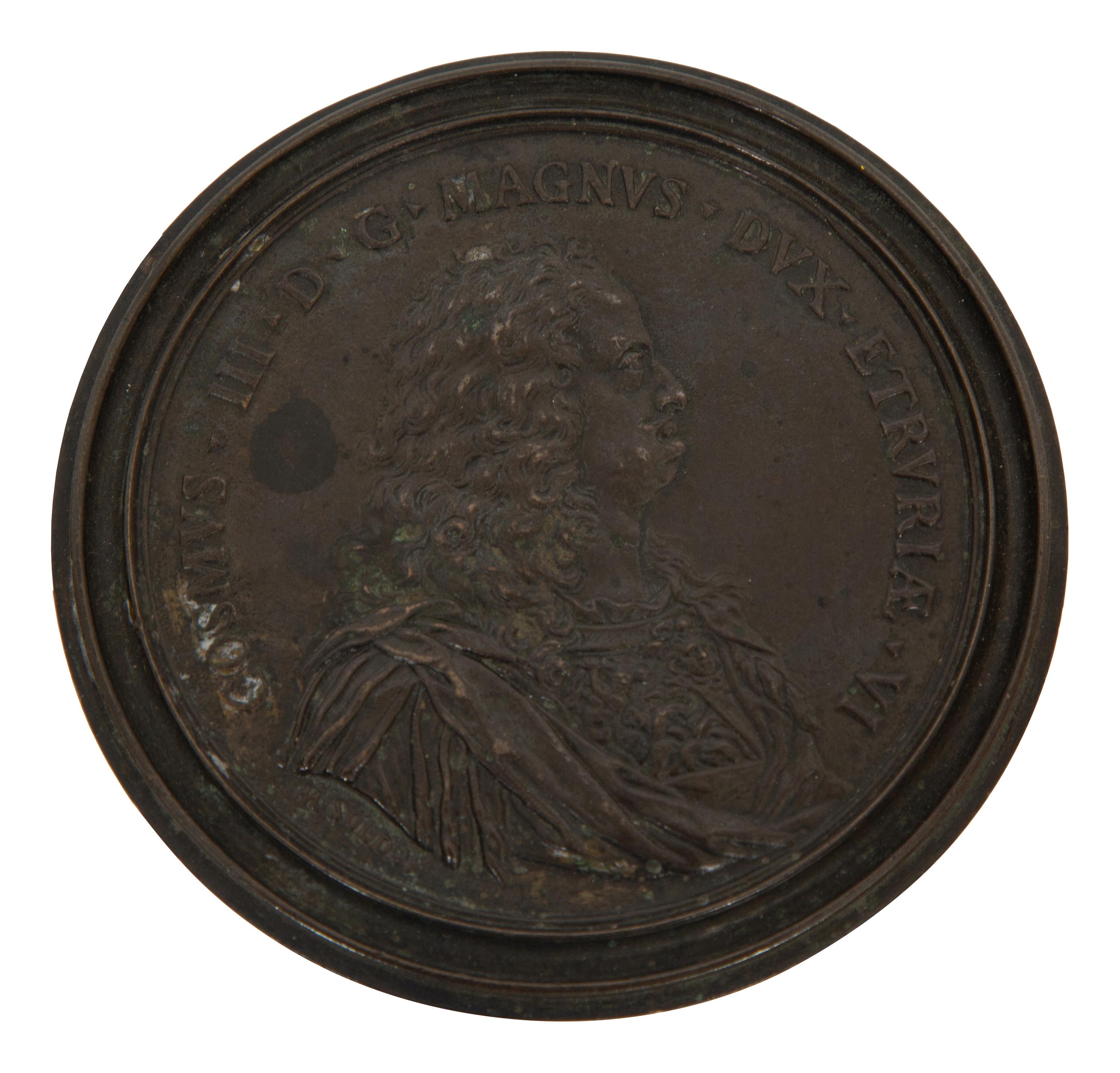 Five Bronze Portrait Medallions