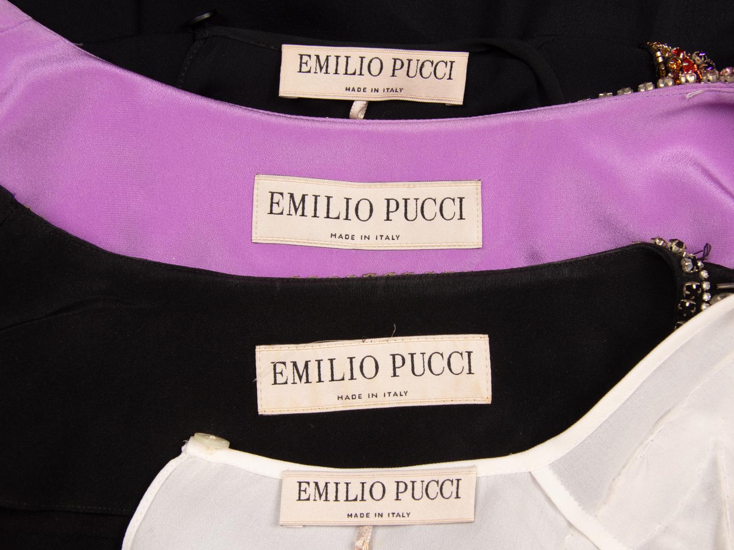 Emilio Pucci, Four Embellished Blouses