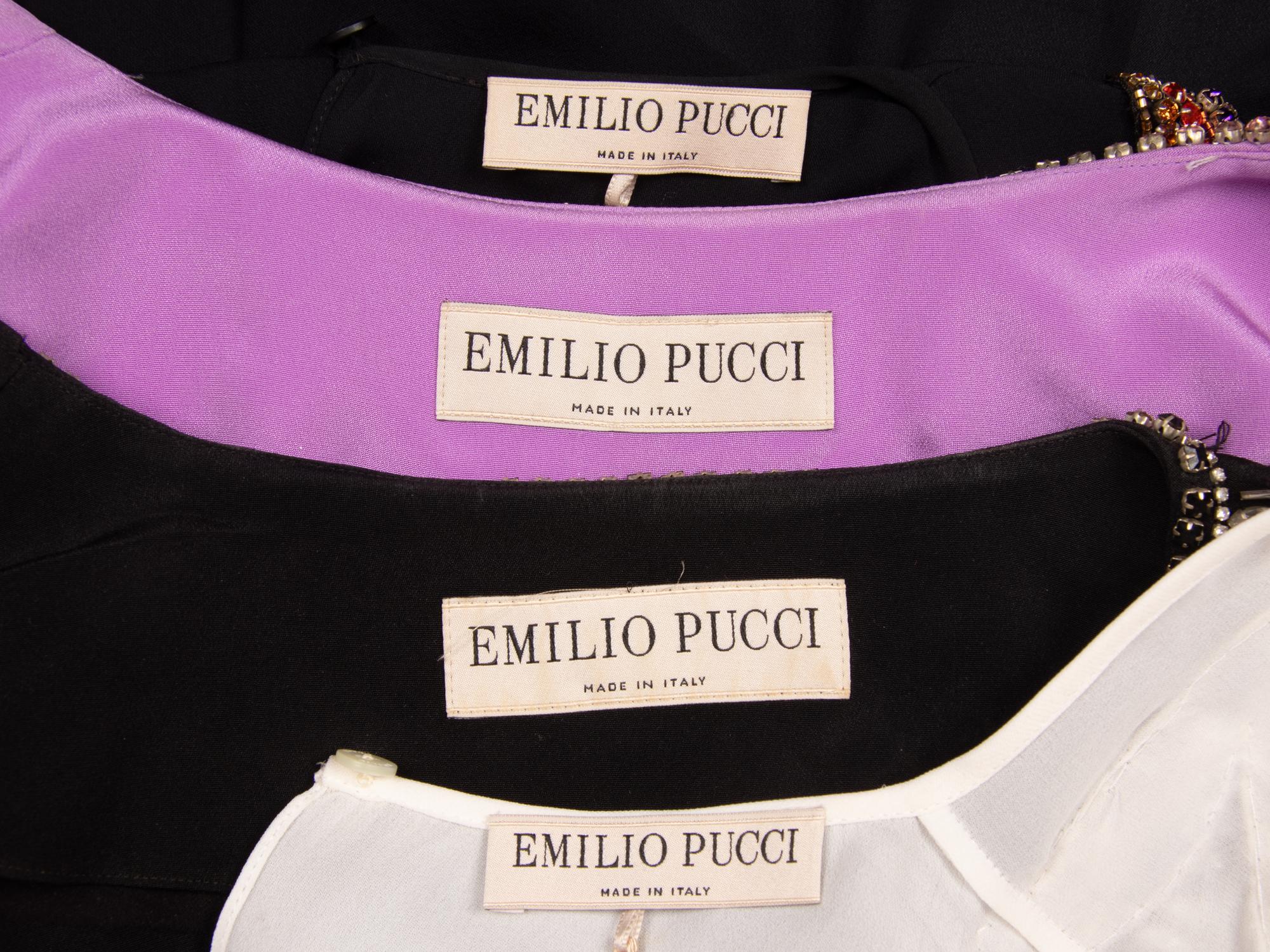 Emilio Pucci, Four Embellished Blouses