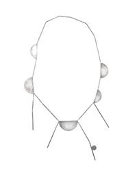 BETTY COOKE, MODERNIST, THREE STERLING SILVER NECKLACES