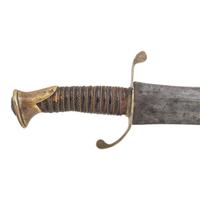 Thomas Leech & Co S-Guard Tennessee Side Knife & Scabbard