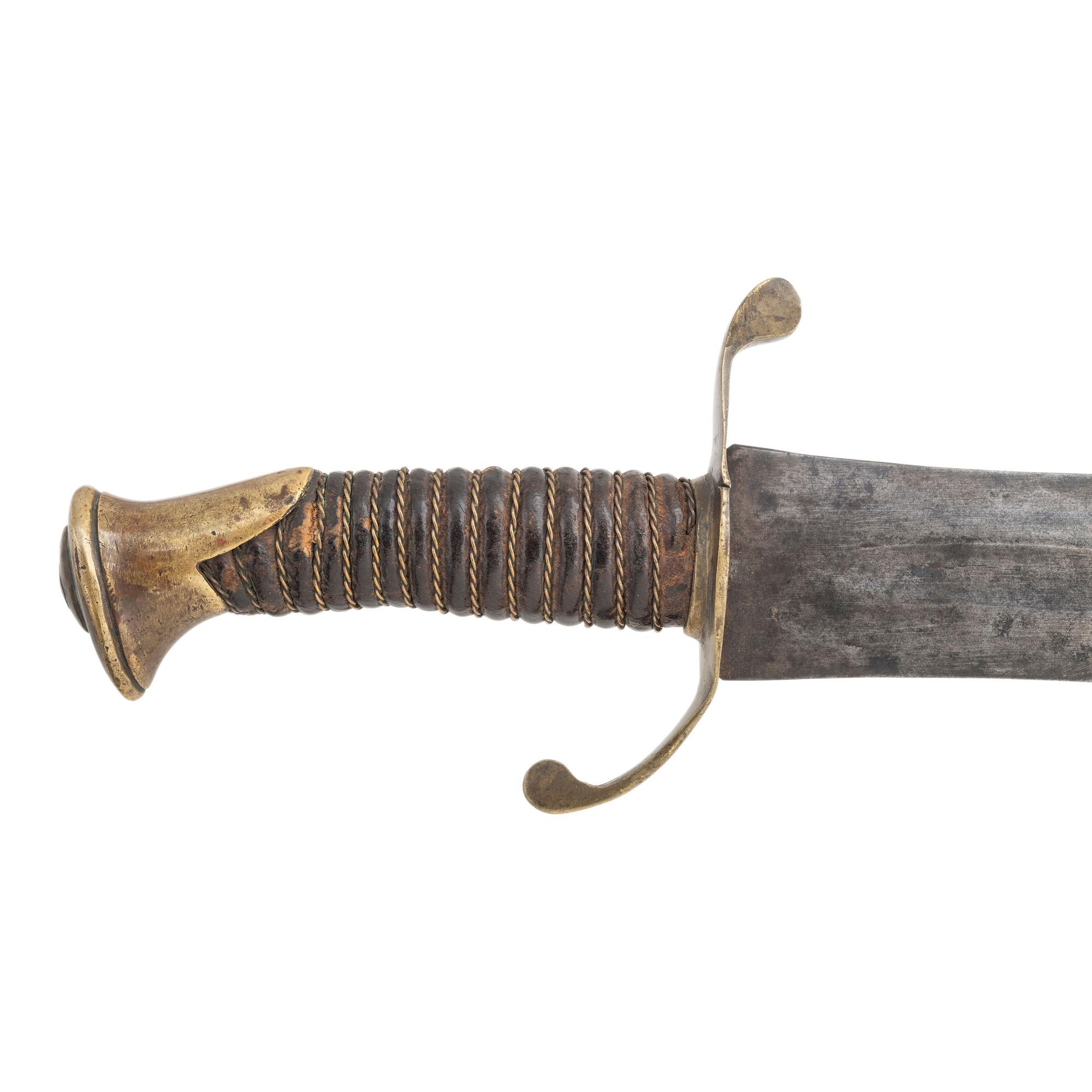 Thomas Leech & Co S-Guard Tennessee Side Knife & Scabbard
