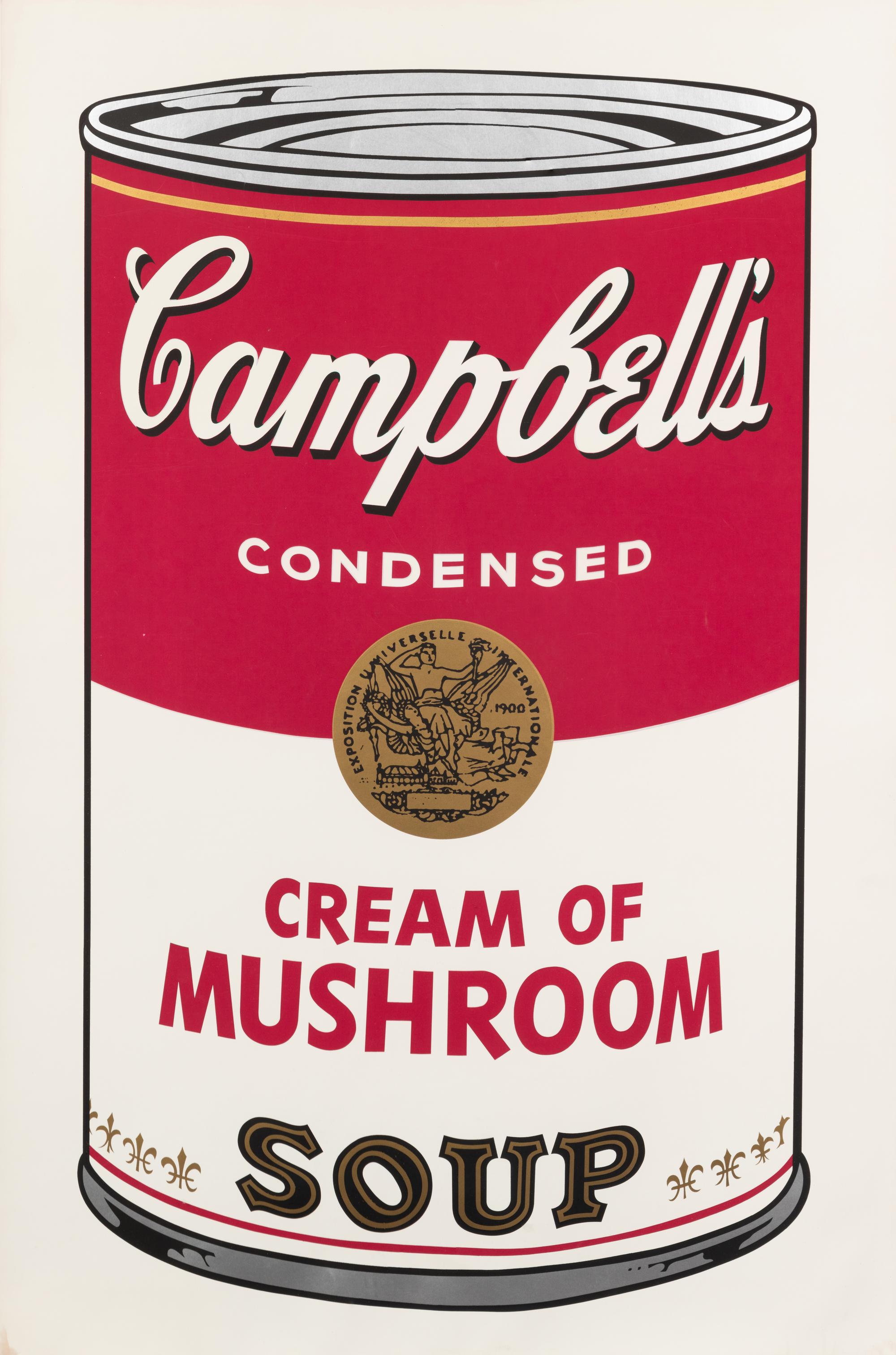 Campbell's Soup I: Cream of Mushroom
