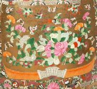A Pair of Rose Medallion Porcelain Palace Jars — 20TH CENTURY
