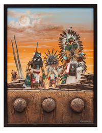 Kachinas on the Rooftop