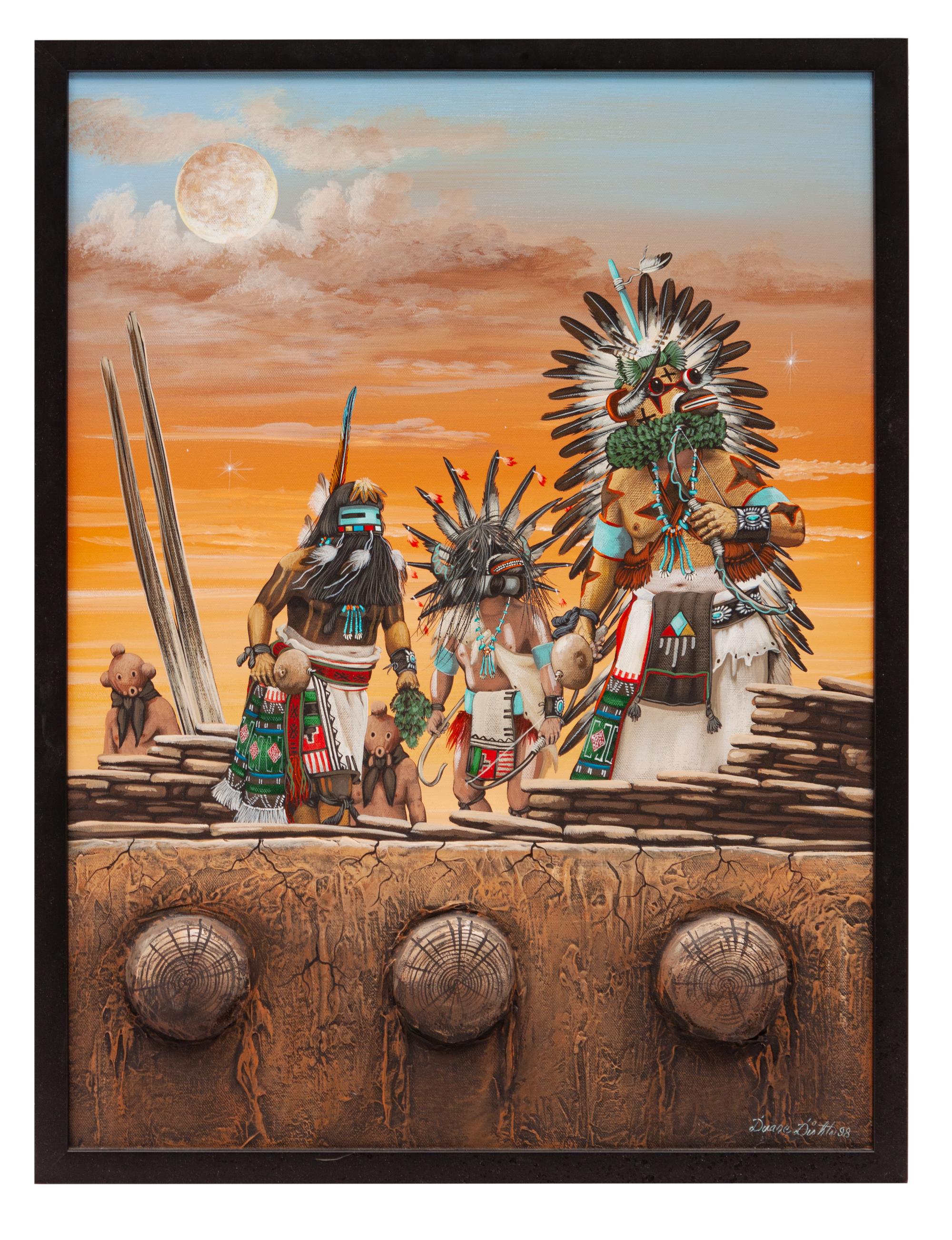 Kachinas on the Rooftop